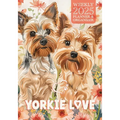 Yorkie Love 2025 Weekly Planner and Organizer
