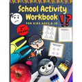 School Activity Workbook for Kids Ages 8-10: Brain Challenging Activity Book, Math, Writing and More