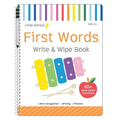 First Words: Write & Wipe Activity Book: 40+ Pages of Wipe-Clean Activities