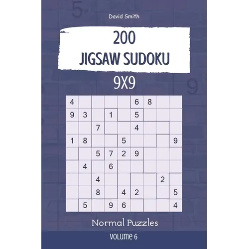 Jigsaw Sudoku - 200 Normal Puzzles 9x9 vol.6