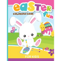 Easter Coloring Book For Kids: Big And Fun Easter Bunny & Friends Coloring Book With Cute Eggs, Bunnies, Animals & Friends To Color - 8.5 x 11 Inch B