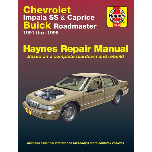 Chevrolet Impala SS & Buick Roadmaster 1991-96