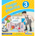 Finger Phonics Book 3: In Print Letters (American English Edition)