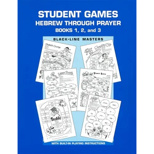 Hebrew Through Prayer - Game Book