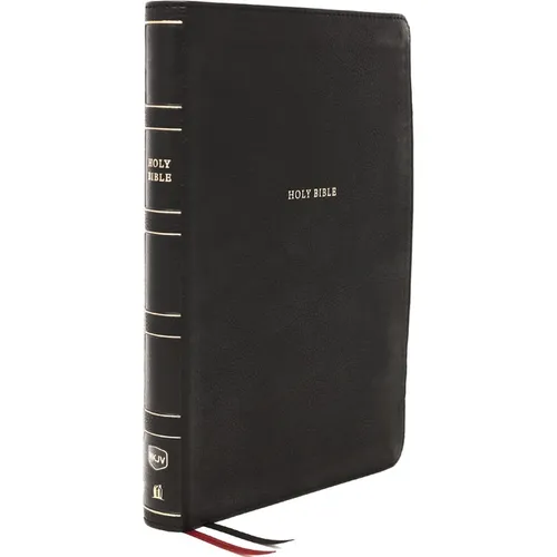 Nkjv, Reference Bible, Center-Column Giant Print, Leathersoft, Black, Red Letter Edition, Comfort Print: Holy Bible, New King James Version