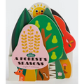 Bookscape Board Books: A Forest's Seasons: (Colorful Children's Shaped Board Book, Forest Landscape Toddler Book)