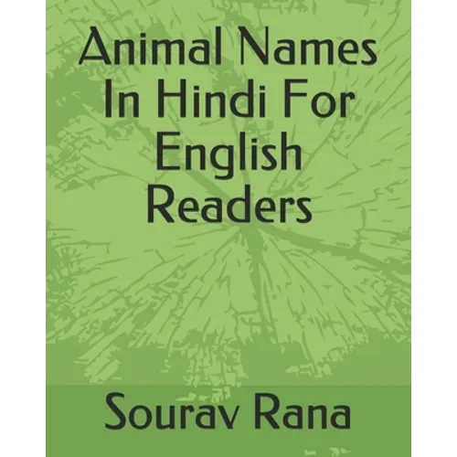 Animal Names In Hindi For English Readers