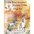 The Blue Unicorn's Journey To Osm Coloring Book