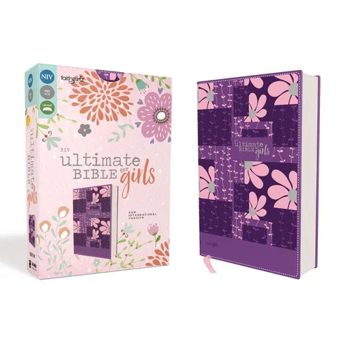 Niv, Ultimate Bible for Girls, Faithgirlz Edition, Leathersoft, Purple