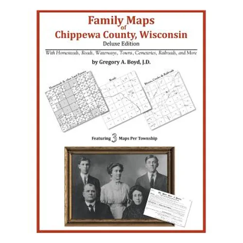 Family Maps of Chippewa County, Wisconsin