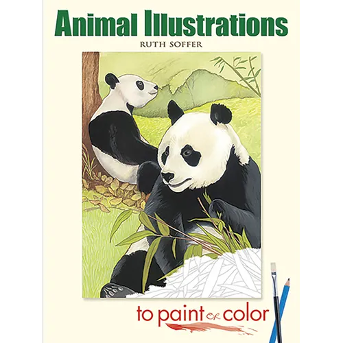 Animal Illustrations to Paint or Color