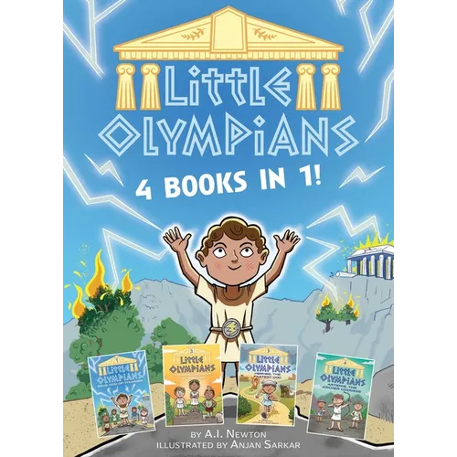 Little Olympians: 4 Books in 1! (a Chapter Book Series about Little Greek Gods)