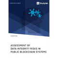 Assessment of Data Integrity Risks in Public Blockchain Systems