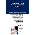 Comparative Fonts