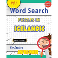 Word Search Puzzles in Icelandic for Seniors - Awesome! Vol.1 - Delta Classics