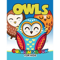 Owls Coloring Book for Kids: Cute animals Large Patterns to Color for Kids Ages 2-4,4-8