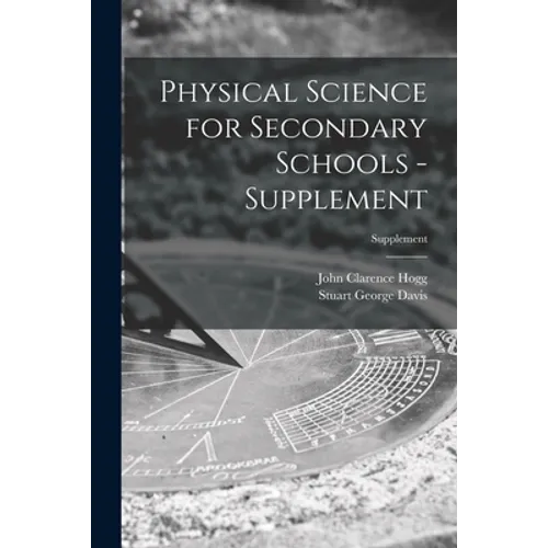 Physical Science for Secondary Schools - Supplement; Supplement
