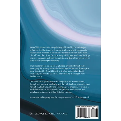 A Companion to the Study of Epistle to the Son of the Wolf