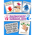 Handprint Animal ABC Coloring Book for Toddler and Kids: Alphabet and animal colouring activity for preschoolers