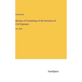 Minutes of Proceedings of the Institution of Civil Engineers: Vol. XXXI