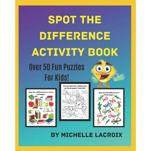 Spot the Difference Activity Book
