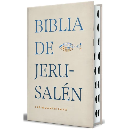 Biblia de Jerusalén Latinoamericana, Tapa Dura Edición Clásica Color Arena Con Índice/ Jerusalem Bible - Latin American Edition Hc Sand Color with Ind