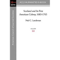 Scotland and Its First American Colony, 1683-1765