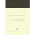 Studium von siliciumorganischen Verbindungen im Hinblick auf ihre Verwendung als Hilfsmittel in der organisch-chemischen Synthese