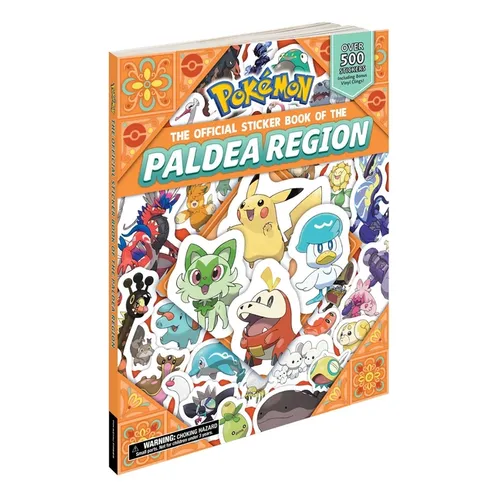 Pokémon the Official Sticker Book of the Paldea Region