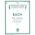 Bach Six Suites for Unaccompanied Viola Schirmer Library of Classics Vol. 1278 Baroque and Classical Viola Sheet Music G. Schirmer Edition for Advance