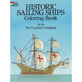 Historic Sailing Ships Coloring Book