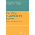 Inequality, Polarization and Poverty: Advances in Distributional Analysis