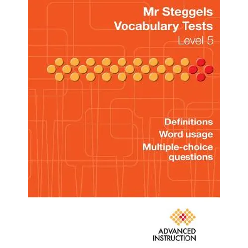 Mr Steggels Vocabulary Tests Level 5