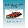 Desoto 1938 - 1954 Part Interchange Guide