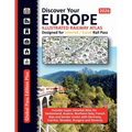 European Railway Atlas - Designed for Interrail/Eurail Rail Pass 2026: Includes detailed Atlas for Switzerland, Austria, Northern Italy and French Alp