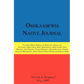 Oshkaabewis Native Journal (Vol. 4, No. 2)