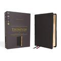 Nasb, Thompson Chain-Reference Bible, Genuine Leather, Calfskin, Black, 1995 Text, Red Letter, Comfort Print