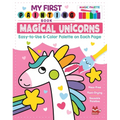 My First Painting Book: Magical Unicorns: Easy-To-Use 6-Color Palette on Each Page