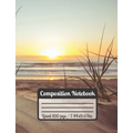 Composition Notebook: Beach Sunset Sand Waves & Plants The Ultimate gift For Beach Lovers