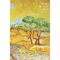 Vincent van Gogh Schrift: Olijfbomen met Gele Hemel en Zon Ideaal Voor School, Studie, Recepten of Wachtwoorden Stijlvol Notitieboek voor Aantek