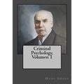 Criminal Psychology, Volumen 1