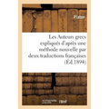 Les Auteurs grecs expliqués d'après une méthode nouvelle par deux traductions françaises.: Platon. Apologie de Socrate