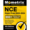 NCE Exam Prep 2023-2024 - 650+ Practice Test Questions, National Counselor Secrets Study Guide with Step-By-Step Video Tutorials: [4th Edition]
