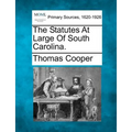 The Statutes at Large of South Carolina.