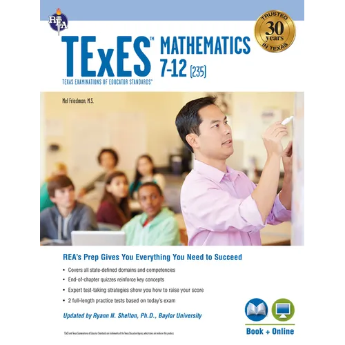 TExES Mathematics 7-12 (235) Study Guide 2025-2026