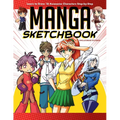 Manga Sketchbook: Learn to Draw 18 Awesome Characters Step-By-Step