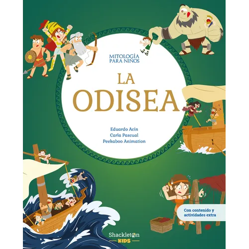 La Odisea / The Odyssey: Las Mejores Historias de la Mitología Griega Y Romana, Convertidas En Preciosos Cuentos Para Niños.