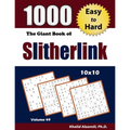 The Giant Book of Slitherlink: 1000 Easy to Hard Puzzles (10x10)