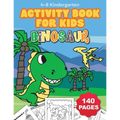 Jumbo Dinosaur Coloring and Activity Book for Kids Ages 4-8: Includes Counting, Matching Games, Mazes, Coloring Pages, Dot to Dot, Word Searches, Draw