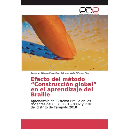 Efecto del método "Construcción global" en el aprendizaje del Braille